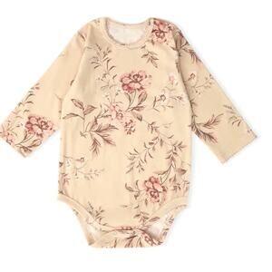 New baby long sleeved romper with flowers 3-6 months